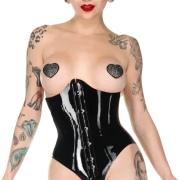 Libidex Tops - Libidex Latex Corset- SOLD!